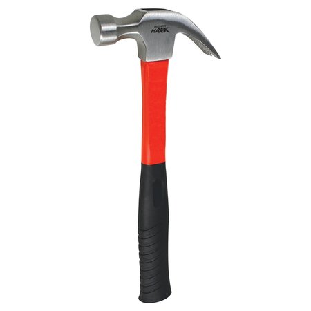 Mighty Maxx Claw Hammer Fiberglass Handle 16oz 083-10313